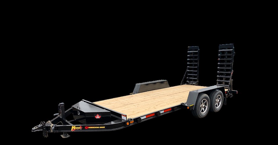 A trailer is similar to the one shown here was stolen along with a mni-excavator in Puslinch, Ont.