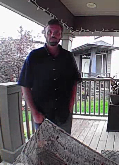 Airdrie RCMP are attempting to identify the suspect in a Sept. 6 grandparent scam.