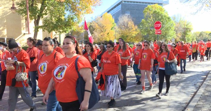 Winnipeg turns orange for National Day for Truth and Reconciliation