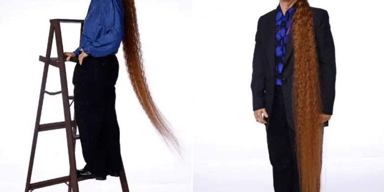 Let's party: Woman sets Guinness World Record for longest female mullet