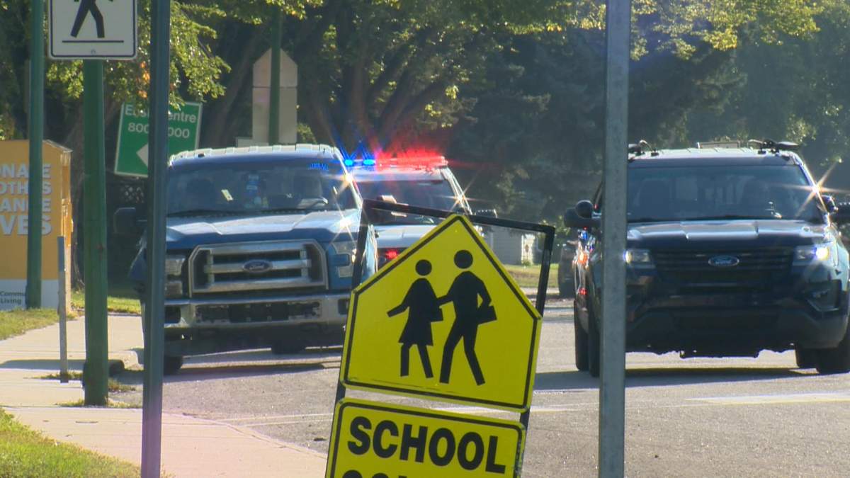 School is back in sesssion and police are out reminding drivers to slow down in school zones.