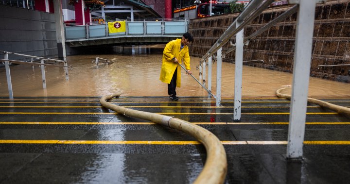 IN PHOTOS: Hong Kong grinds to a halt as city sees record rainfall
