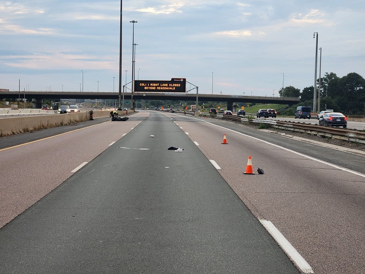 A 19-year-old motorcyclist is dead after crashing on Highway 401 at Markham Road. 