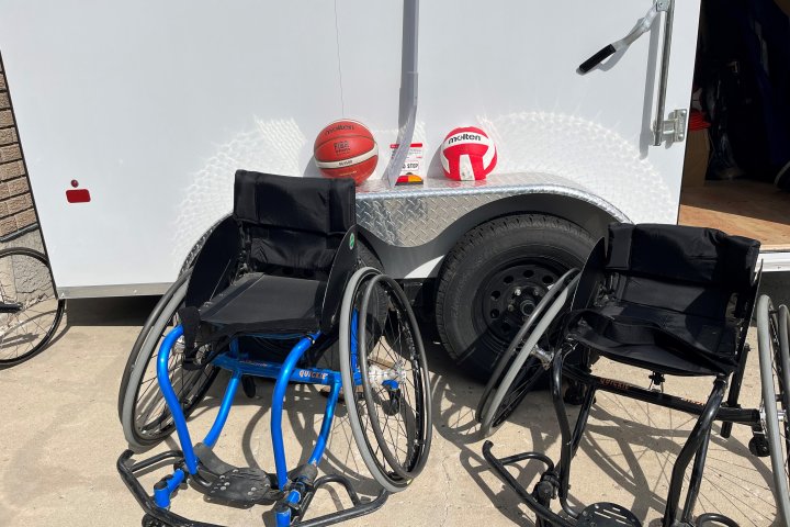 Regina police searching for stolen wheelchair sports equipment