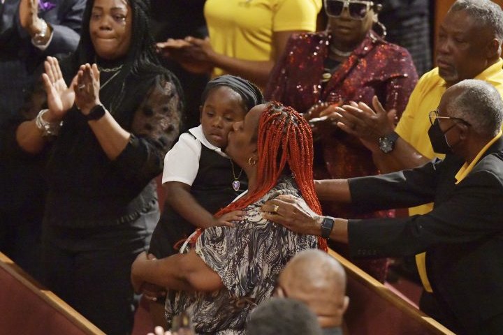 Funerals for race-motivated Jacksonville shooting victims begin with calls to action