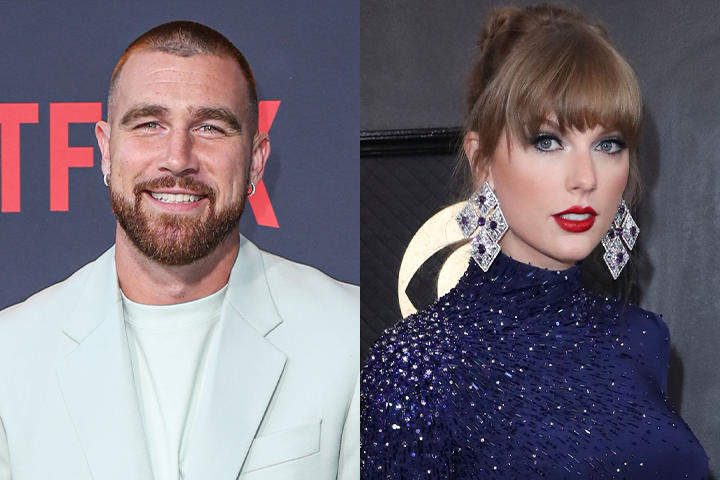 Broadcaster made sly Taylor Swift reference on Travis Kelce TD