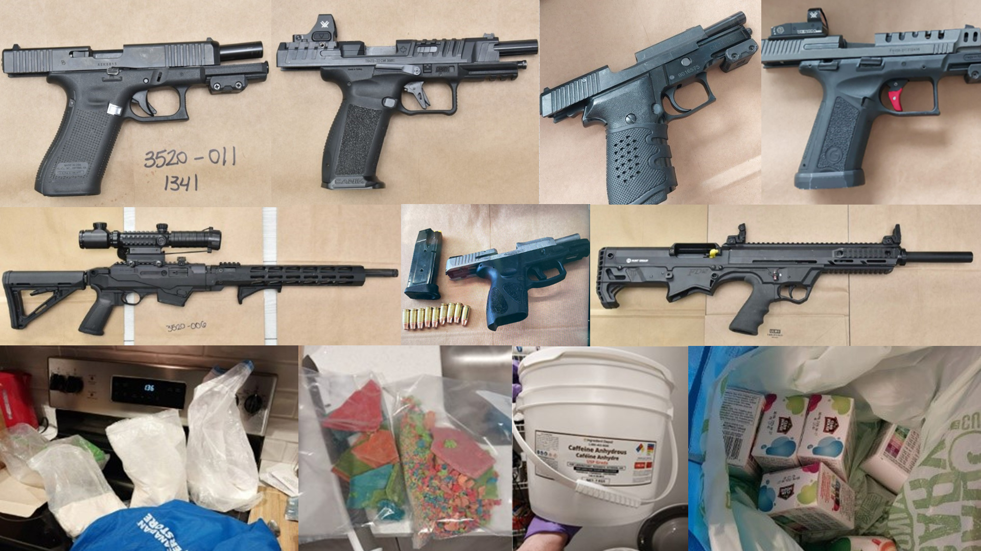 2 Arrested, Guns, Kilos Of Drugs Seized During Calgary Organized Crime ...