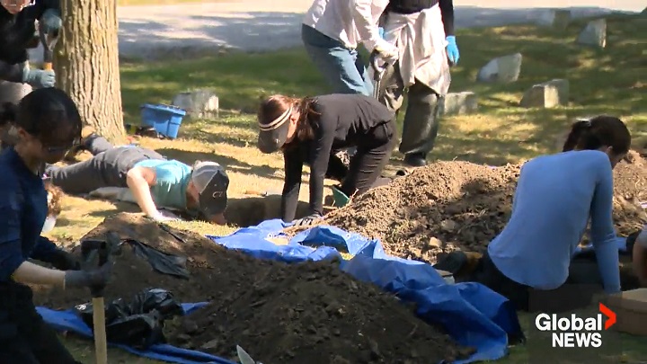 Remains of over 500 animals being exhumed from Oakville pet cemetery