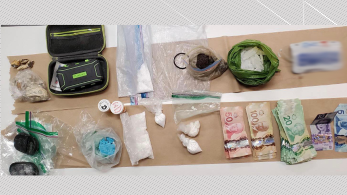 Peterborough police seized drugs during a traffic stop on Sept. 10, 2023.
