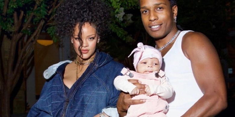 Rihanna and A$AP Rocky share 1st photos of newborn son Riot Rose