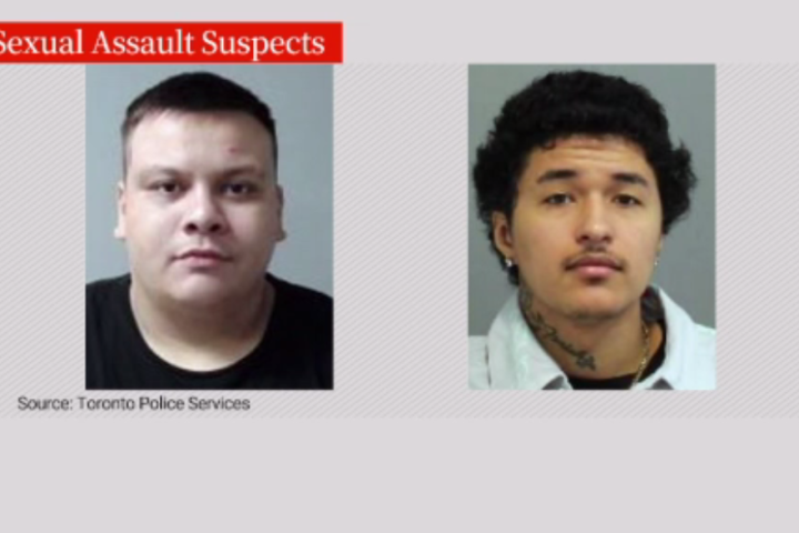 警方称，两名男子在多伦多住所性侵并抢劫女性