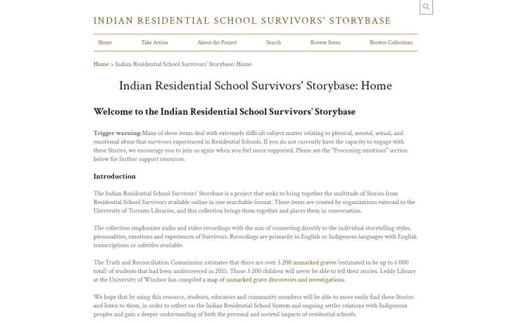 Librarians Create Educational Tool For Accessing Residential School