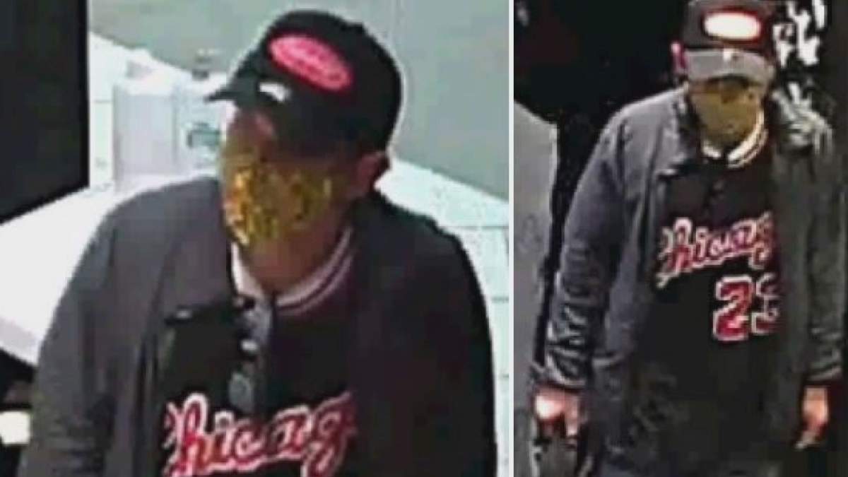 Police released images of suspect two.