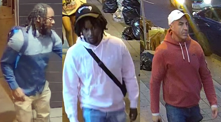 Suspects wanted in a break-and-enter investigation at a downtown Toronto condo.