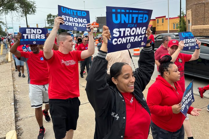 Looming U.S. autoworkers strike could prove test for ‘pro-union’ Biden