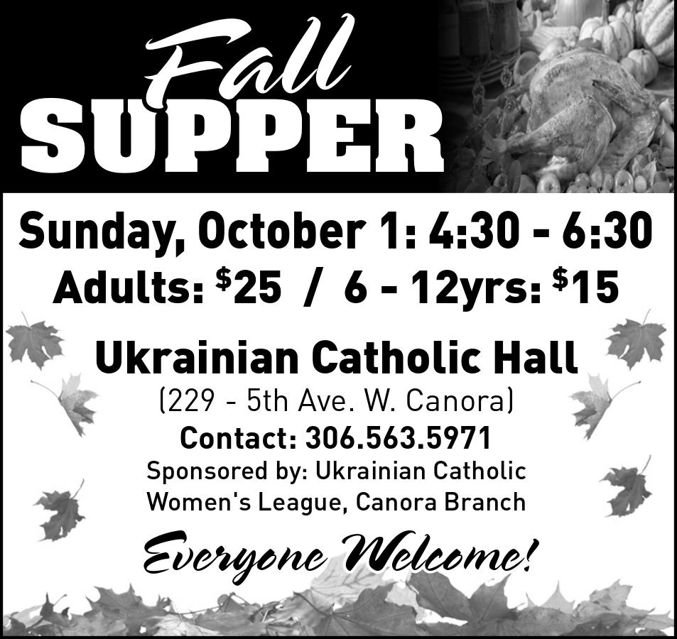 UCWL FALL SUPPER - image