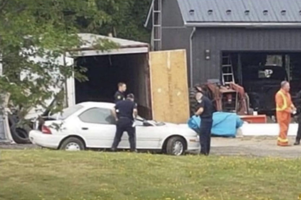 Last September, police announced the ongoing investigation had led them to a home on Sideroad 21 in Mapleton Township where they recovered the suspect vehicle while also making a pair of arrests.