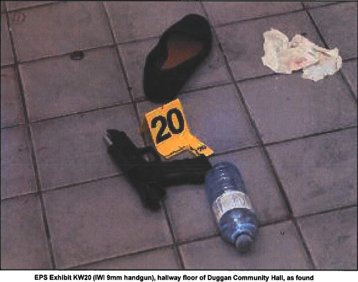 Israeli Weapon Industries Jericho 941 pistol, EPS exhibit. Oct. 17, 2023.