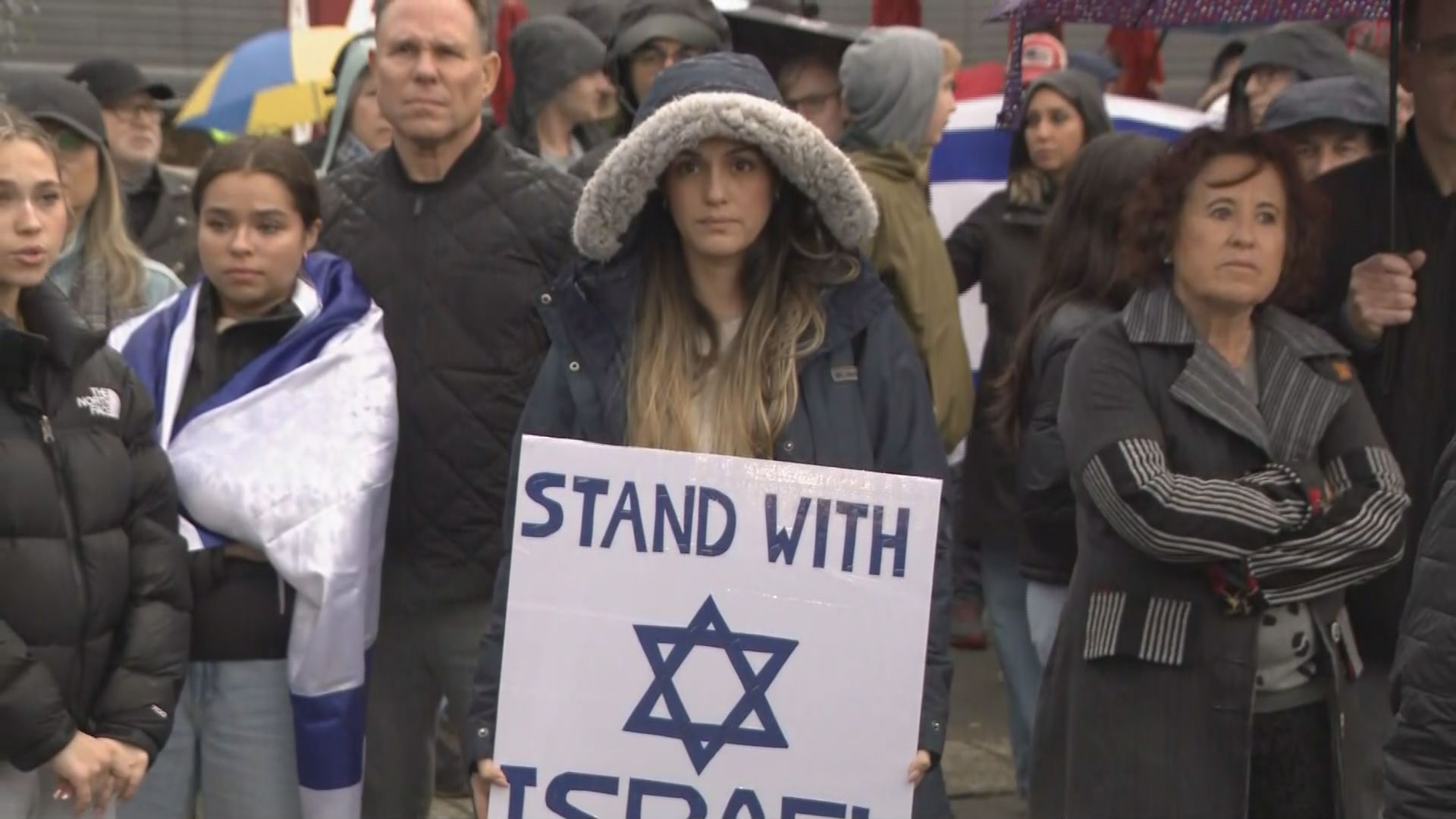 Rally for solidarity with Israel draws thousands in Vancouver