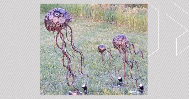 Jelly-fish sculpture stolen from Millennium Park sought by Calgary police