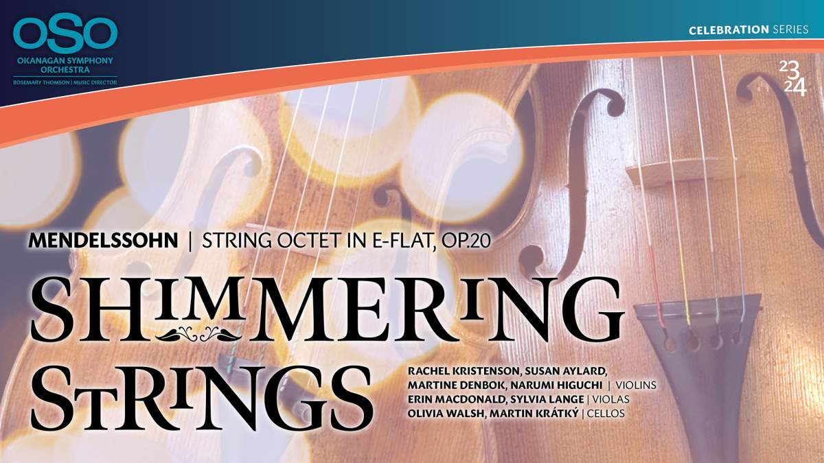 Okanagan Symphony presents “SHIMMERING STRINGS” - image