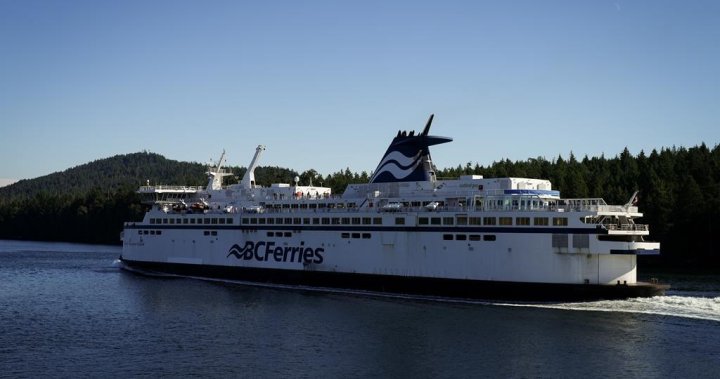 BC Ferries开始更换老化舰队的新混合动力船只
