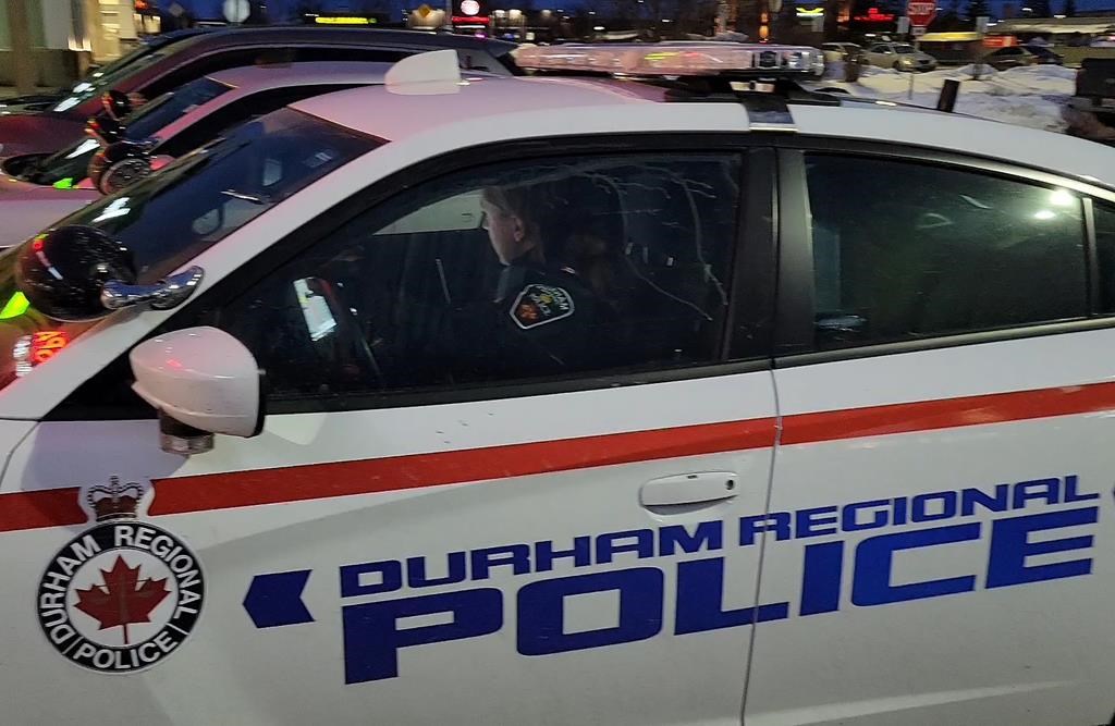 A Durham Regional Police vehicle is seen in this photo.