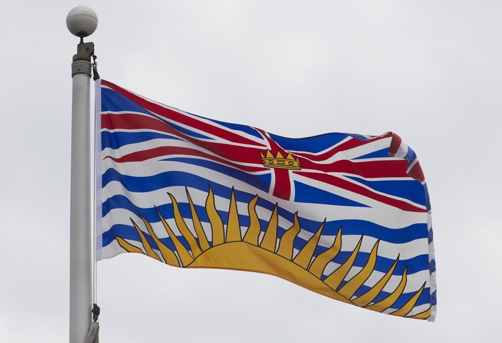 A free and confidential legal service is now being offered to people who have been sexually assaulted in B.C. British Columbia's provincial flag flies on a flagpole in Ottawa, Friday July 3, 2020. THE CANADIAN PRESS/Adrian Wyld.