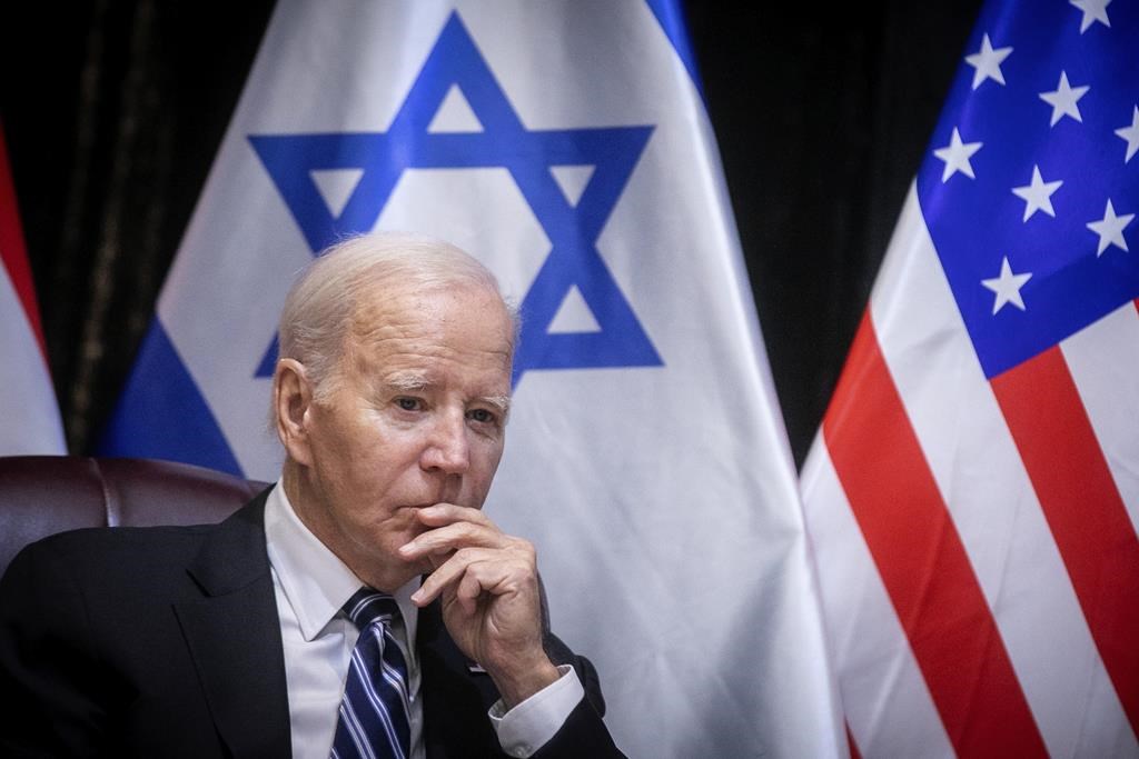 Biden Says Mideast Leaders Must Consider A Two-state Solution After The ...