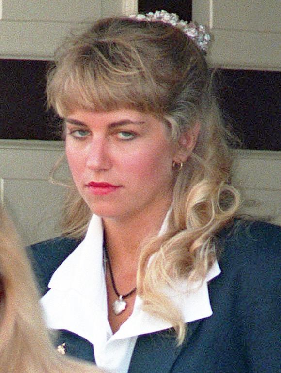 Karla Homolka is shown in St. Catharines, Ont. in a July 6, 1993 file photo. Registered sex offenders in Ontario would not be able to legally change their names if a bill that's before the legislature passes.THE CANADIAN PRESS/ Frank Gunn.
