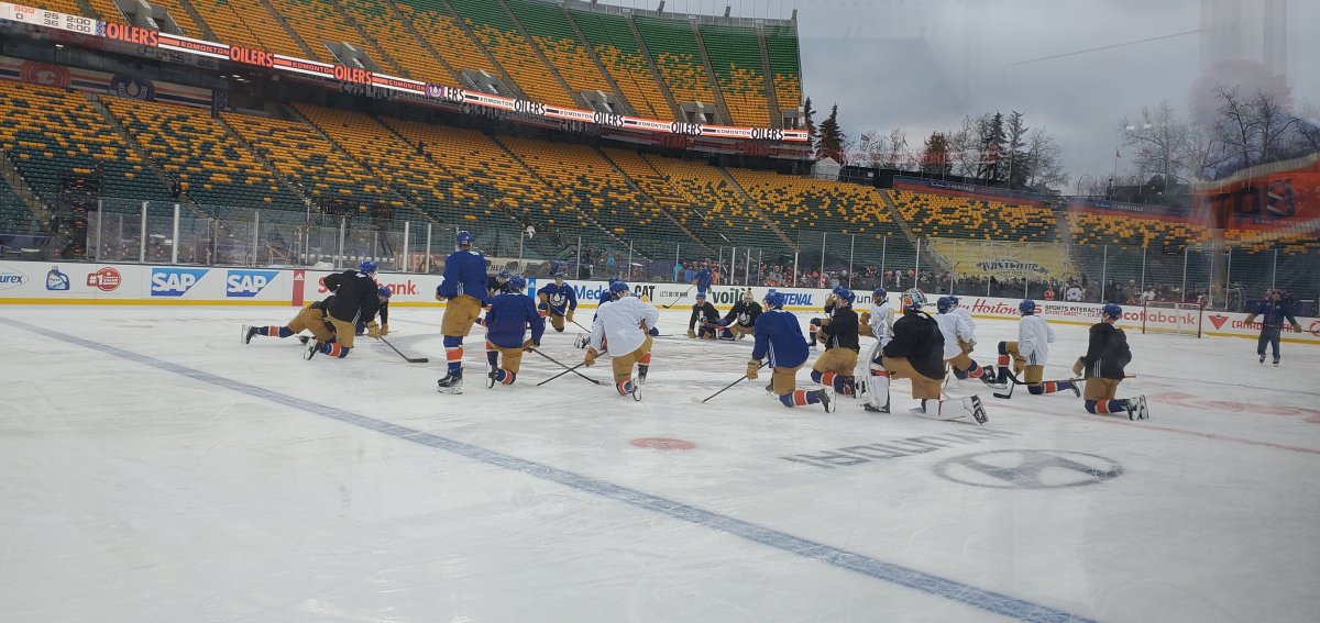 Oilers ready for Heritage Classic