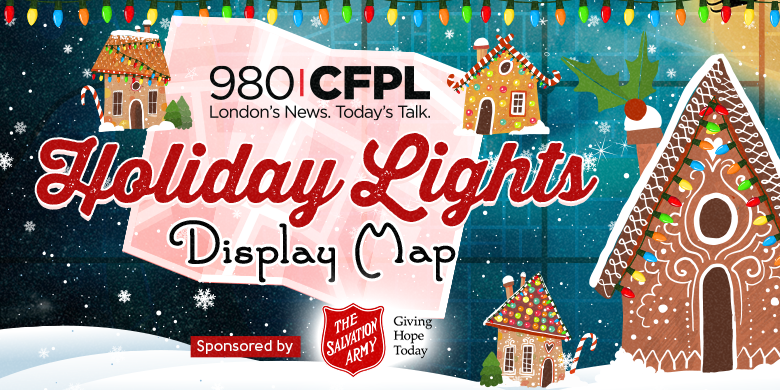 HOLIDAY LIGHTS DISPLAY MAP - image