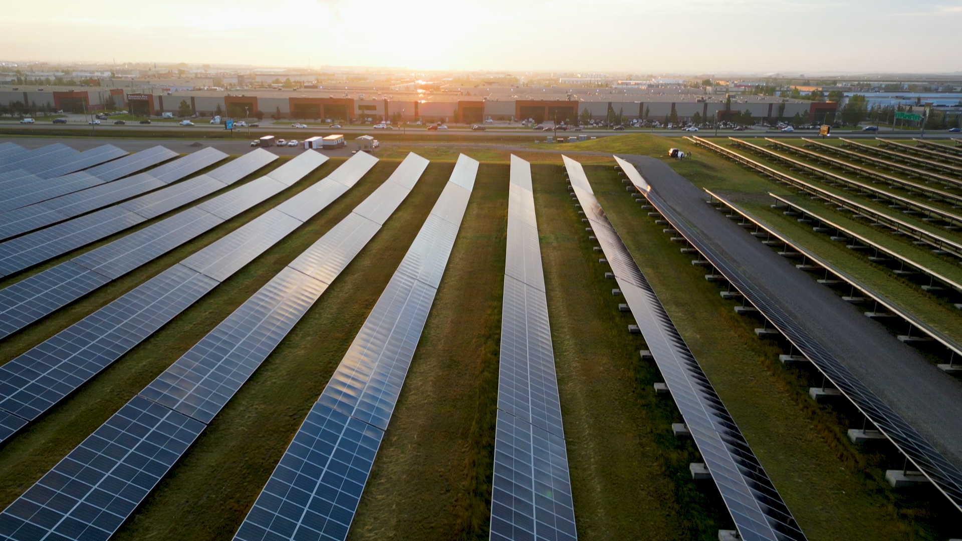 ATCO’s Deerfoot and Barlow solar projects together are Western Canada’s largest urban solar facility.