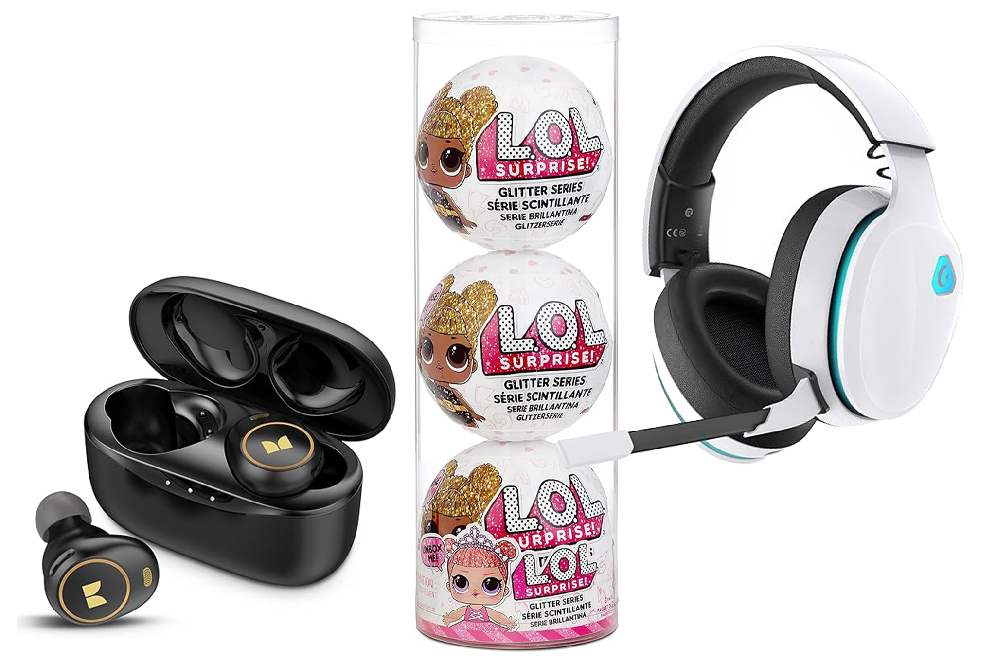 Lol surprise glitterati store headphones