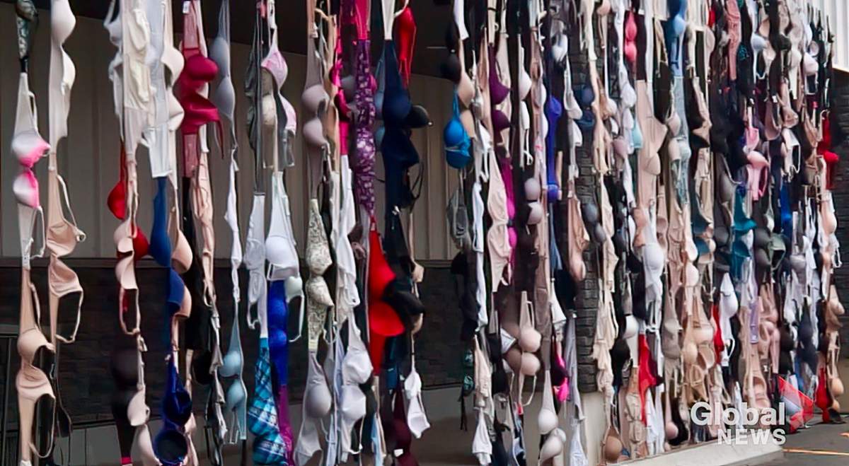 More than 6,800 gently-used bras were donated. The store matched with a $1 donation per bra donated.