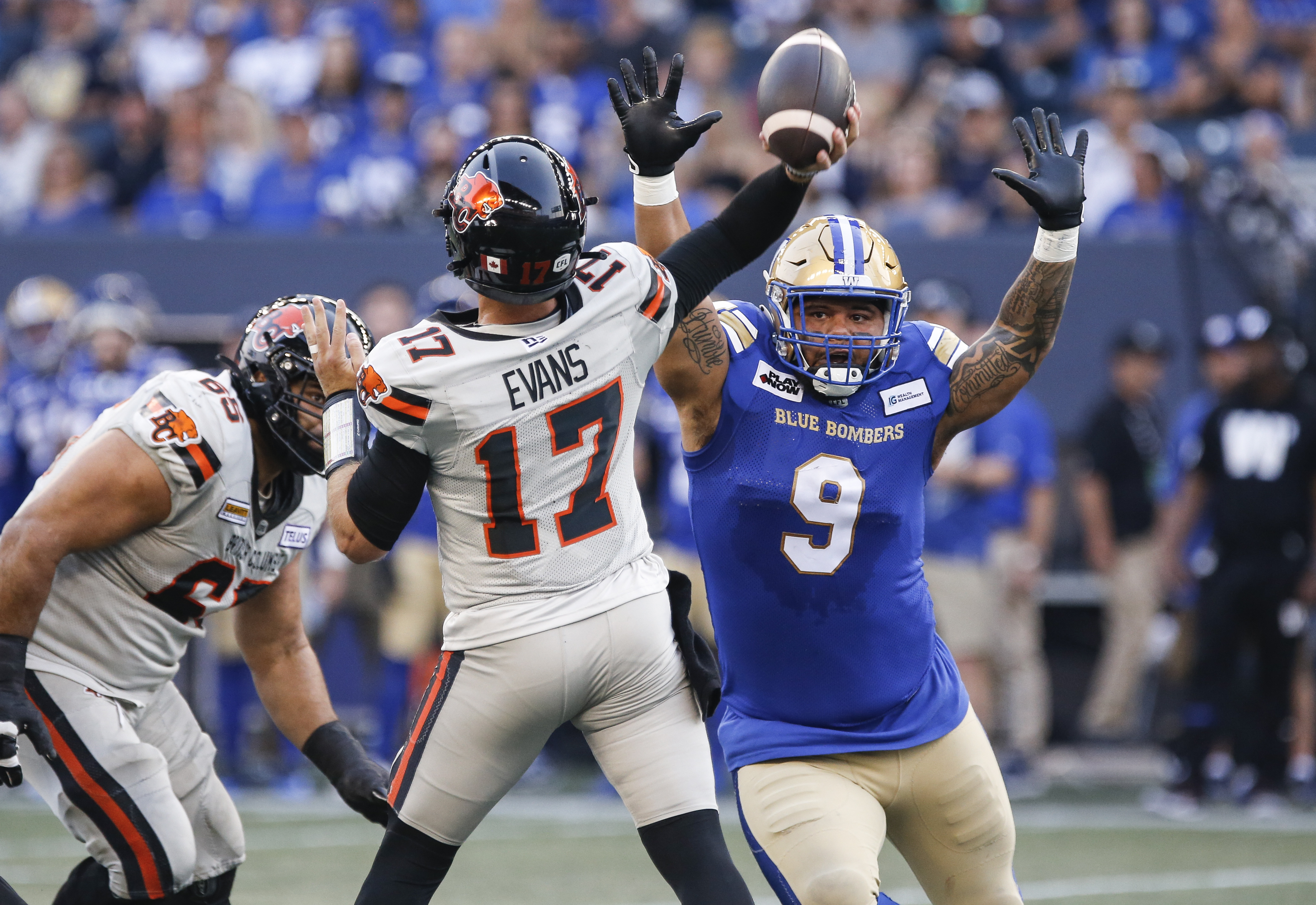 Lions 40, Bombers 32: One more win gets the B.C. Lions one more game at  home.