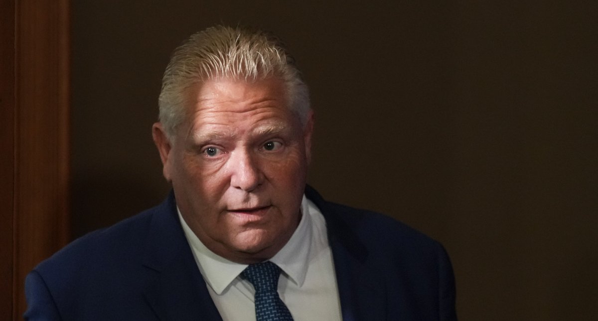 Ontario Premier Doug Ford