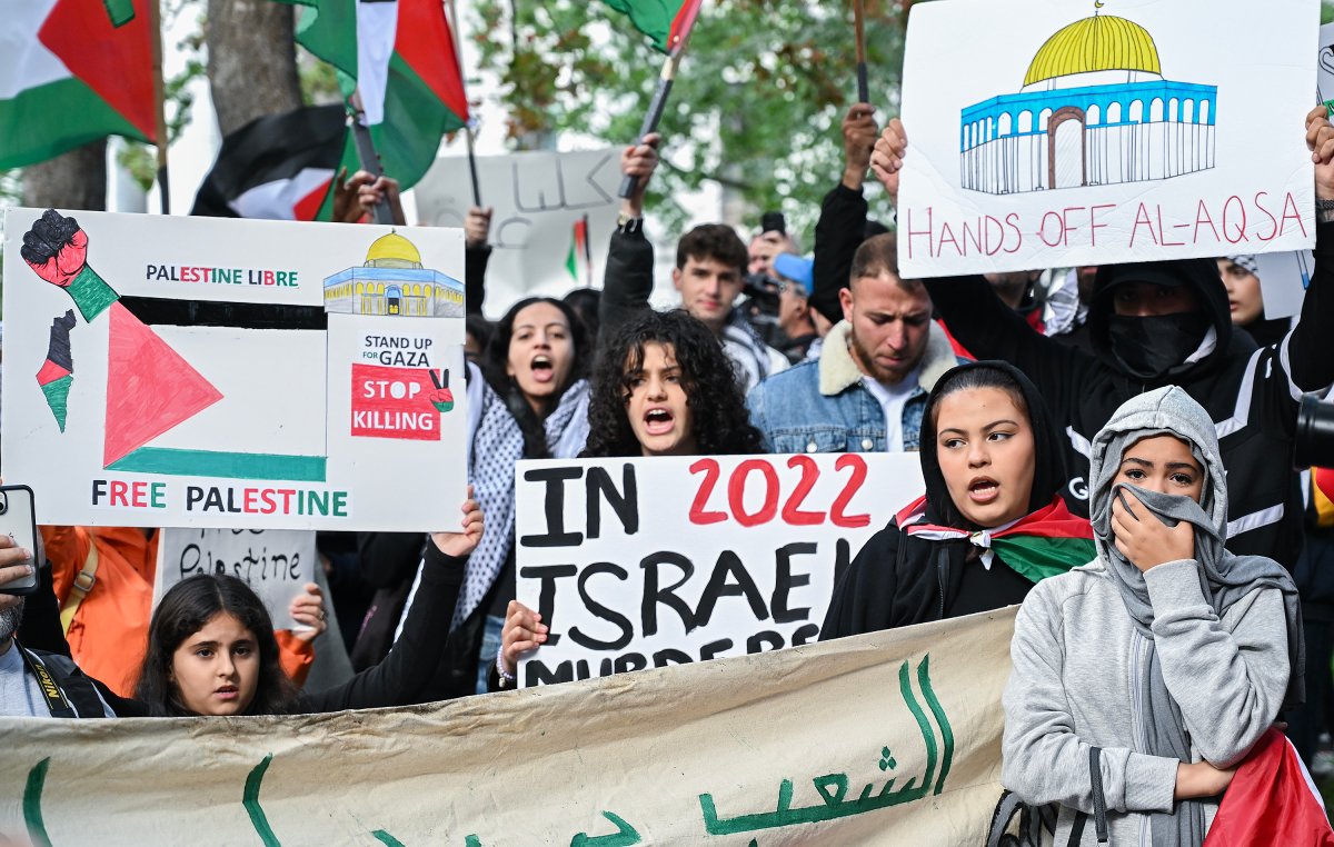 This week in images: Montreal demonstrations held in solidarity with