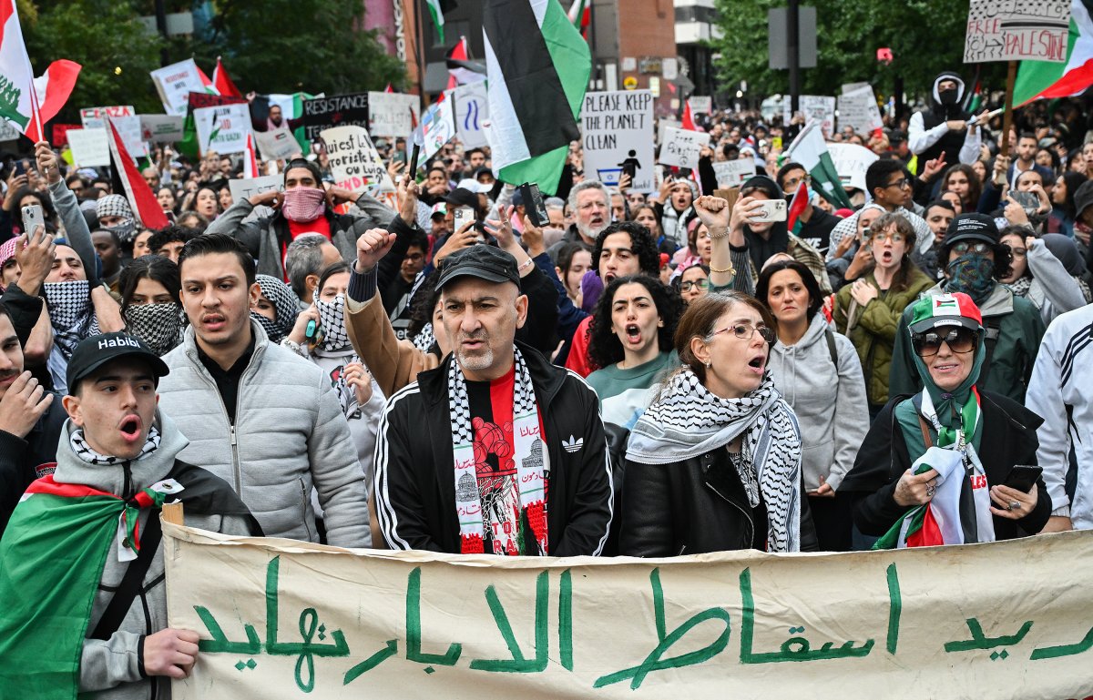 This week in images: Montreal demonstrations held in solidarity with