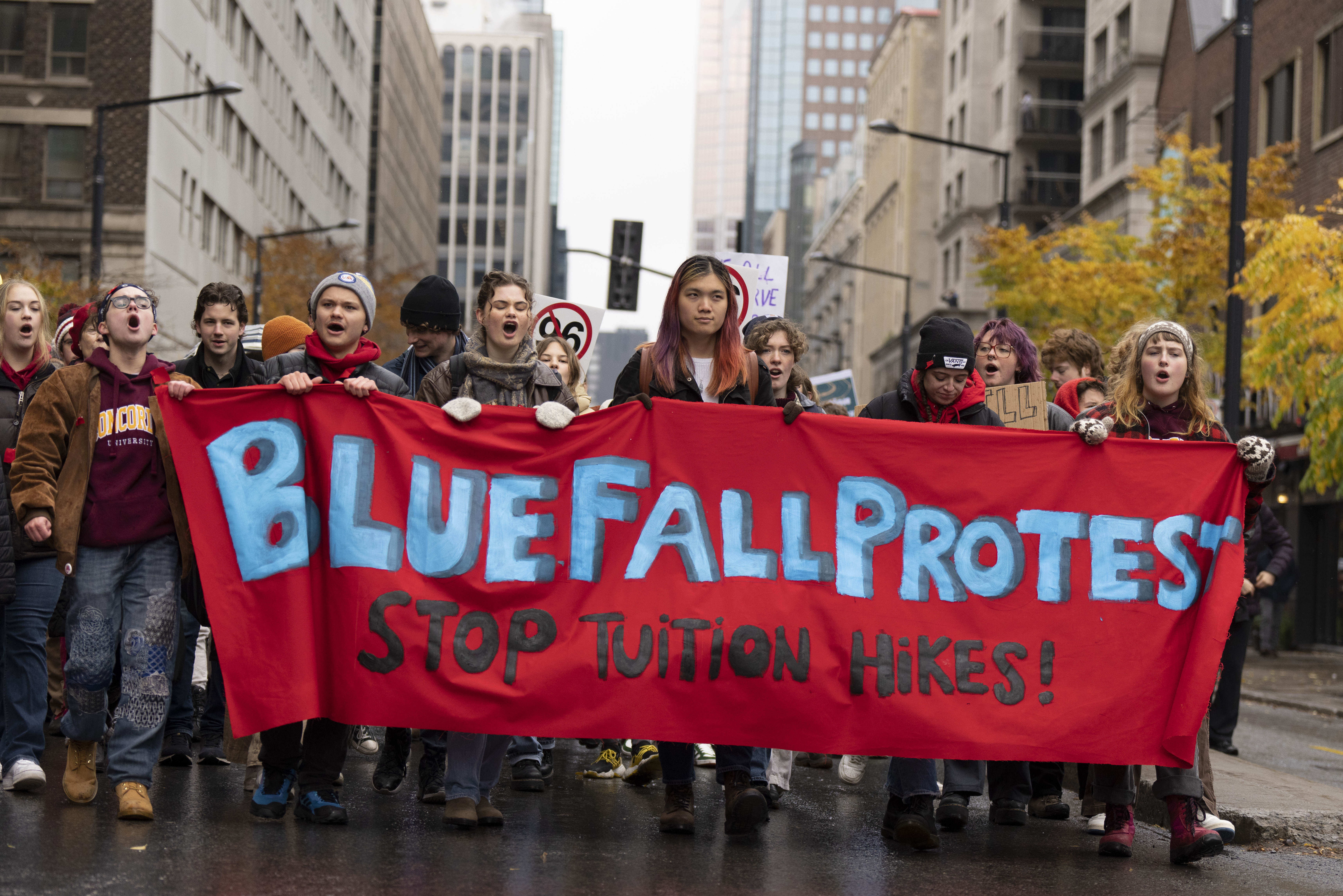 ‘We’re not going to give up’: Quebec students protest out-of-province tuition hike