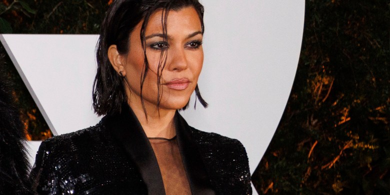 Kourtney Kardashian Preps For Halloween Season In New Baby Bump Selfie