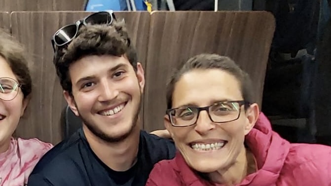 Netta Epstein, 21, and his mother, Ayelet Shachar-Epstein.