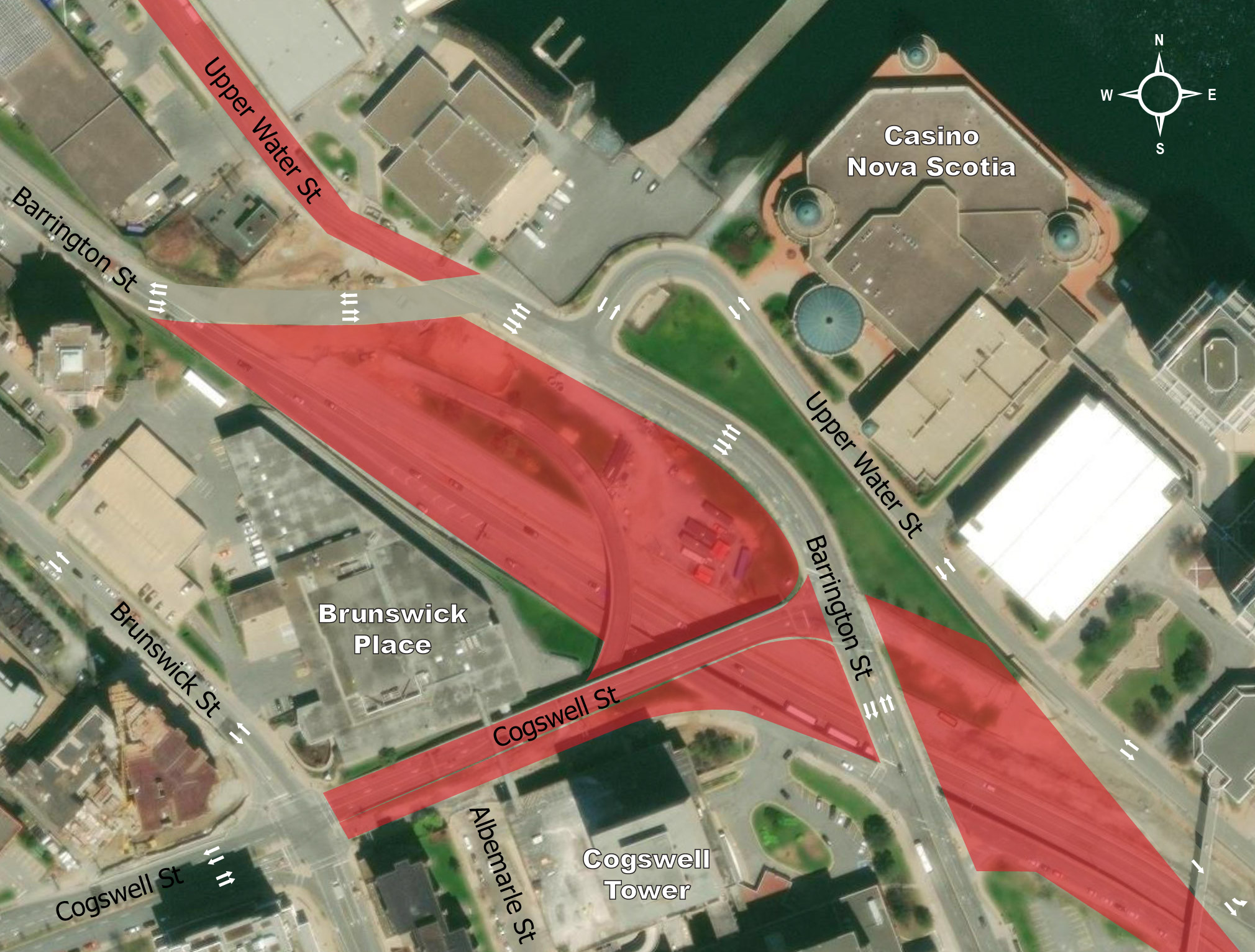 Halifax street closures to last months as part of Cogswell redevelopment project – Halifax | 24CA News