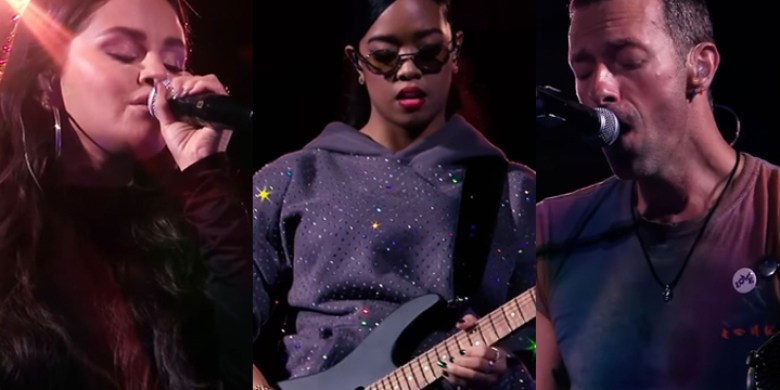 Selena Gomez Surprises Fans At Coldplay Concert