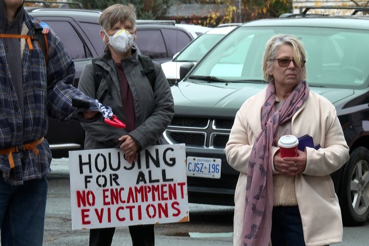 Belle Park encampment eviction case back in court