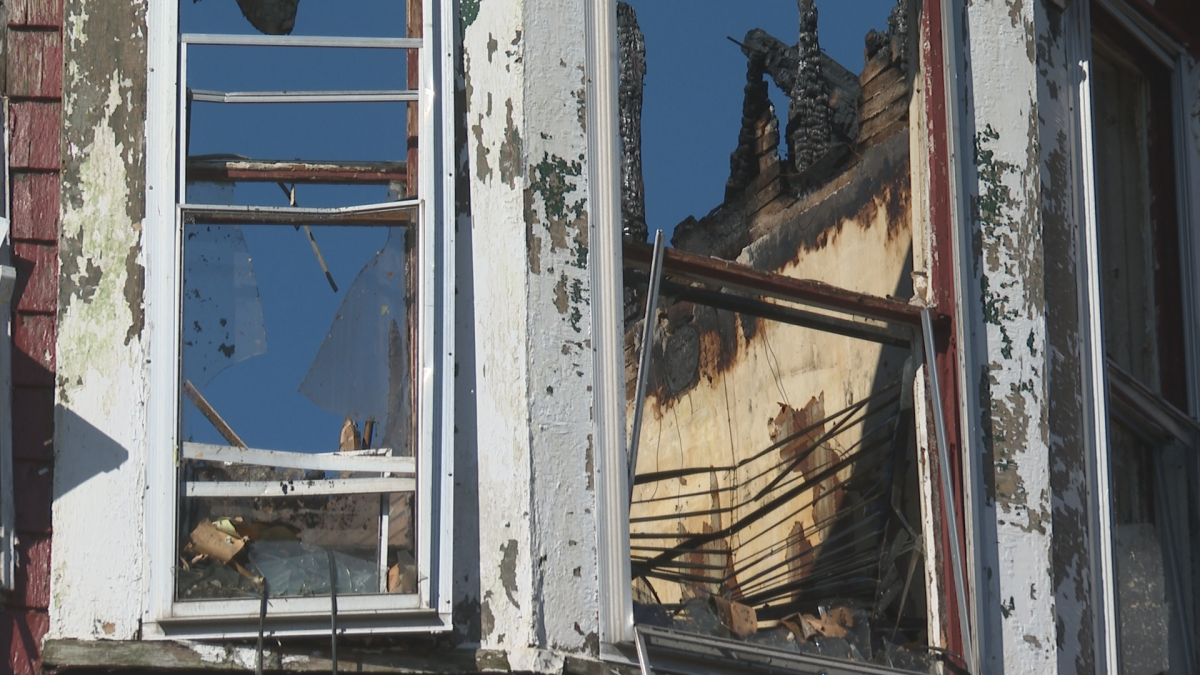 Crews were pulled from the home for firefigher safety about an hour in to the fire.