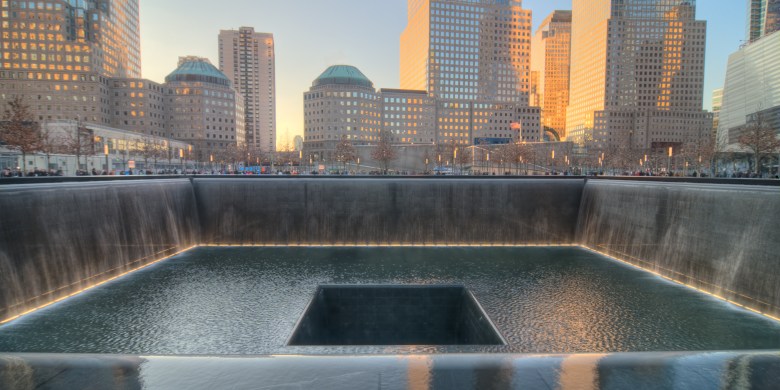 Onlookers horrified as man jumps into 9/11 Memorial pool in New York City