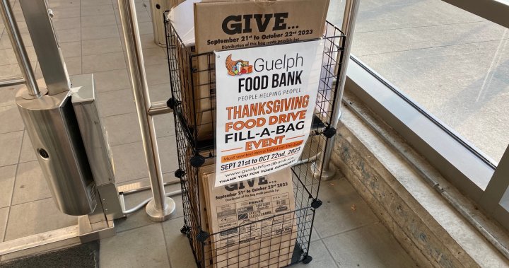 Thanksgiving food drive in Guelph picking up after slow start