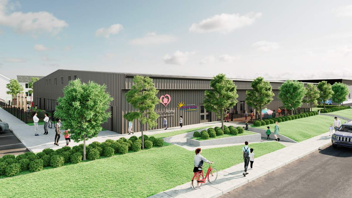 A look at what the new Hope’s Home centre in Saskatoon could look like.