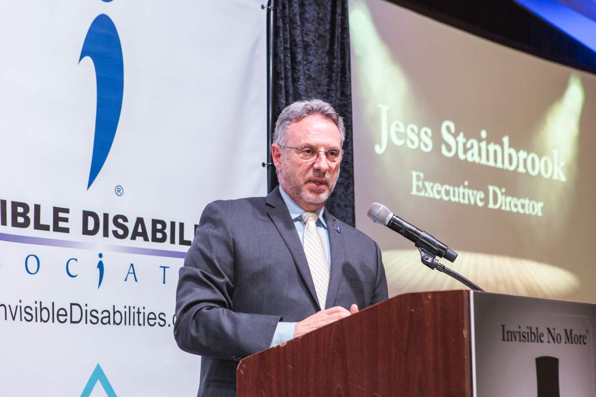 Jess Stainbrook at a previous Invisible Disability Awareness Gala.